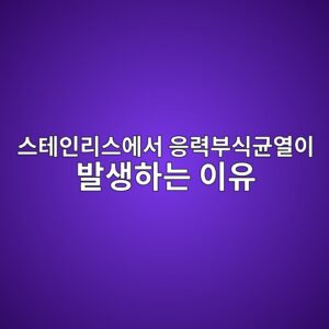 스테인리스에서 응력부식균열이 발생하는 이유 1 ec8aa4ed858cec9db8eba6acec8aa4ec9790ec849c ec9d91eba0a5ebb680ec8b9deab7a0ec97b4ec9db4 ebb09cec839ded9598eb8a94 ec9db4ec9ca0 1792383929